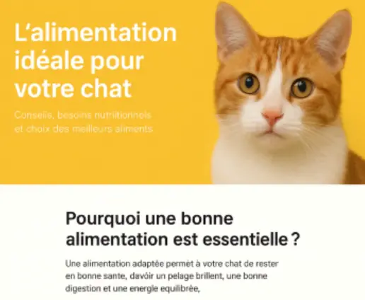 Alimentation pour chat Massin & Co